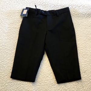 Euro Boys Collection black knee length shorts
